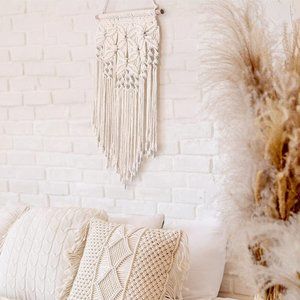 Macrame Wall Hanging Tapestry Home Decor Wall Art Boho Chic Wall Hanging Boho.